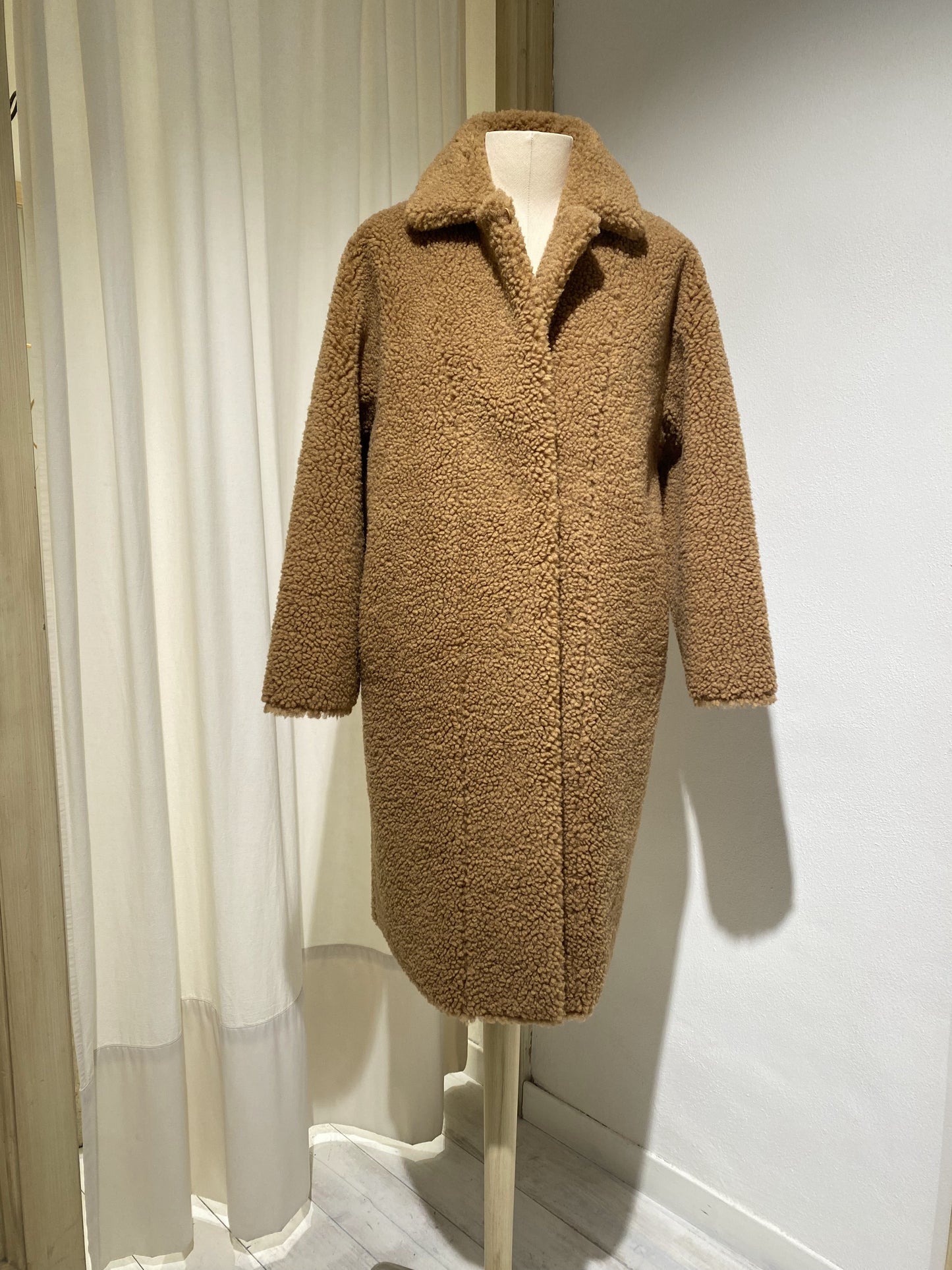 W EDITH COAT BELLEROSE CARAMEL