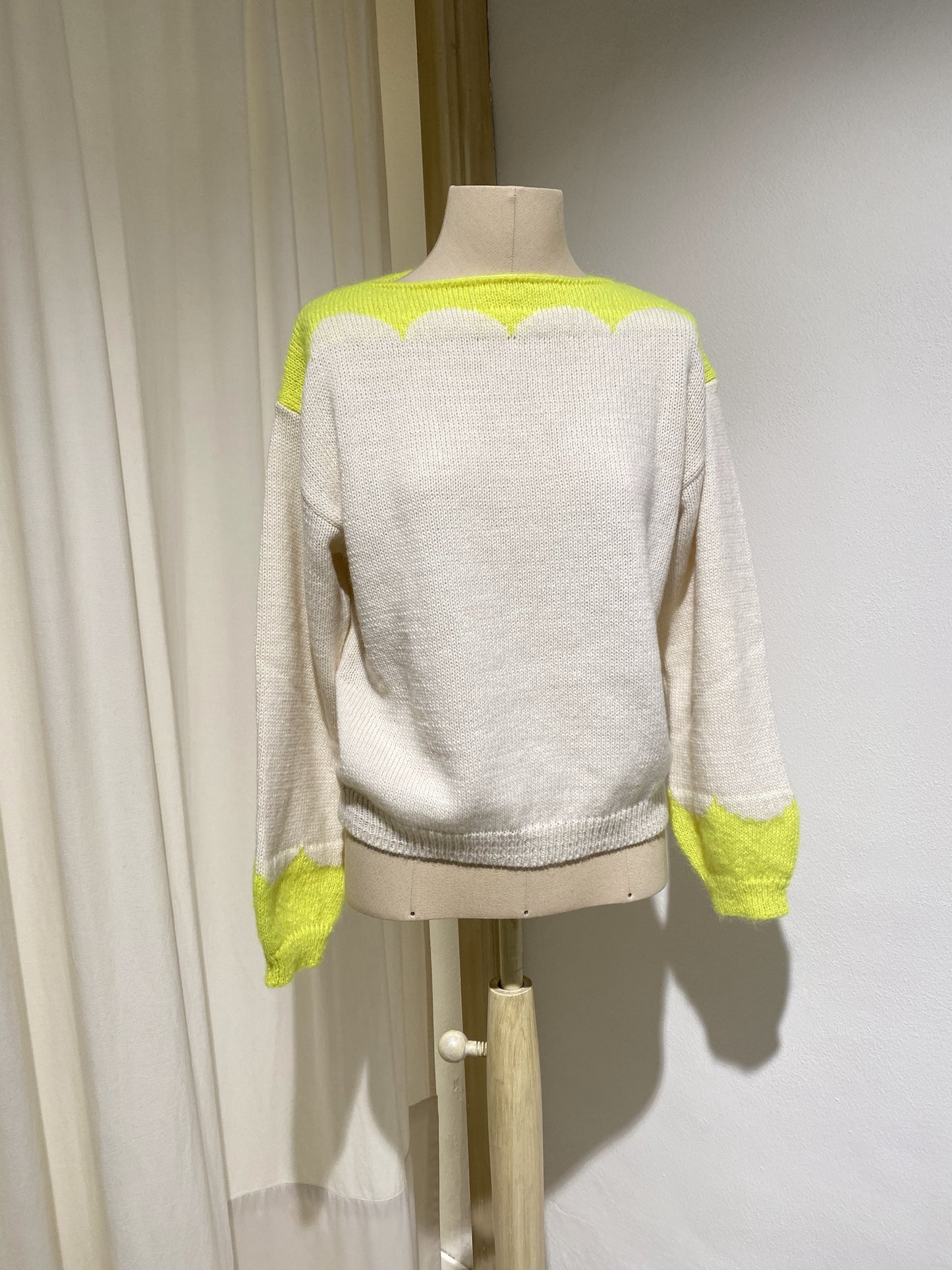 W NANUR KNITWEAR BICOLOR BELLEROSE