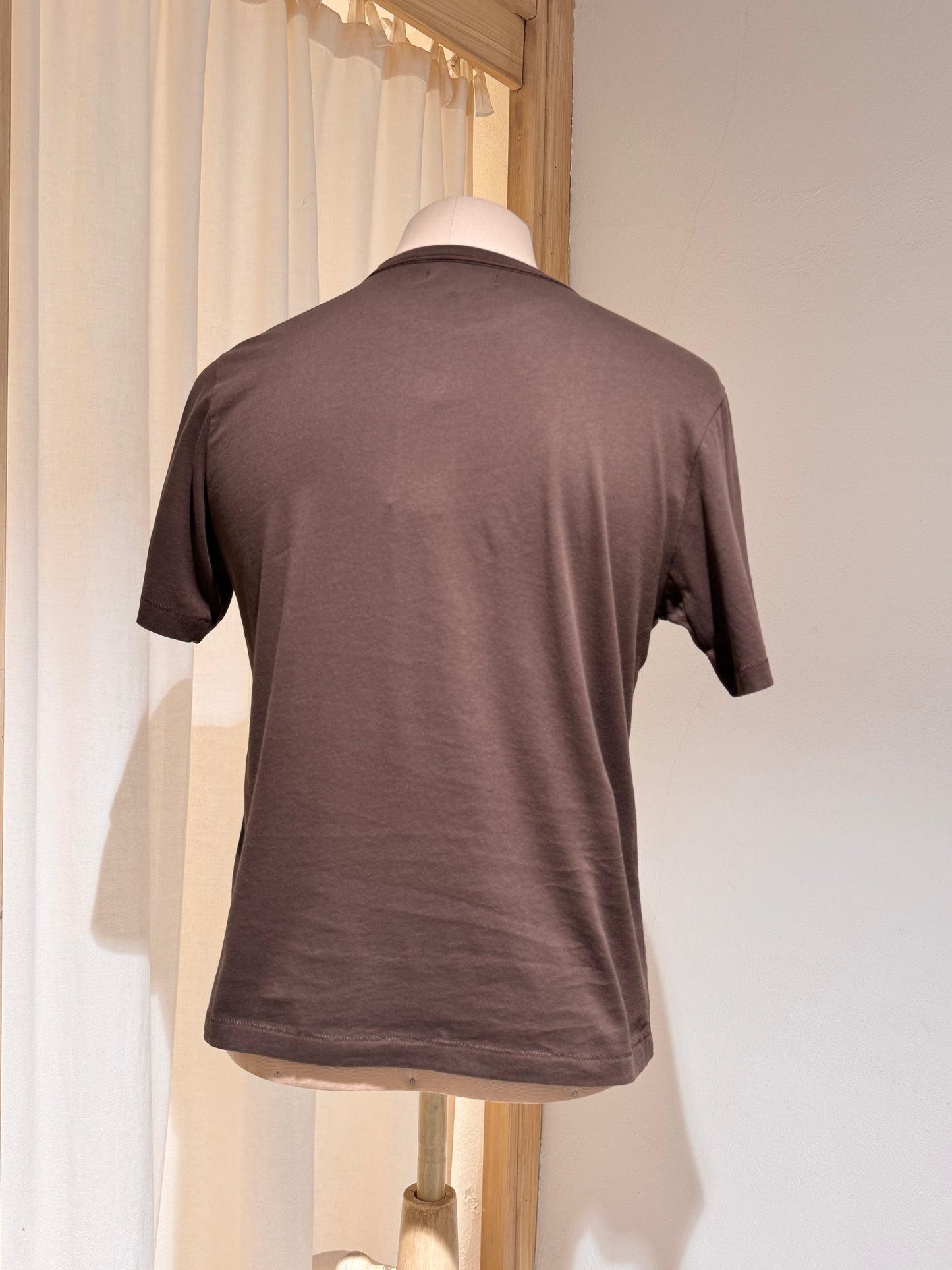 M . T-Shirt Soft Pima Cotton - MERZ B SCHWANEN - Chocolate Milk