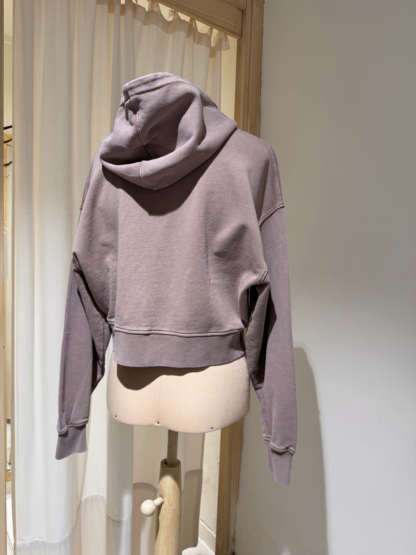 ORGANIC CROP ZIP HOOD - COLORFUL STANDARD