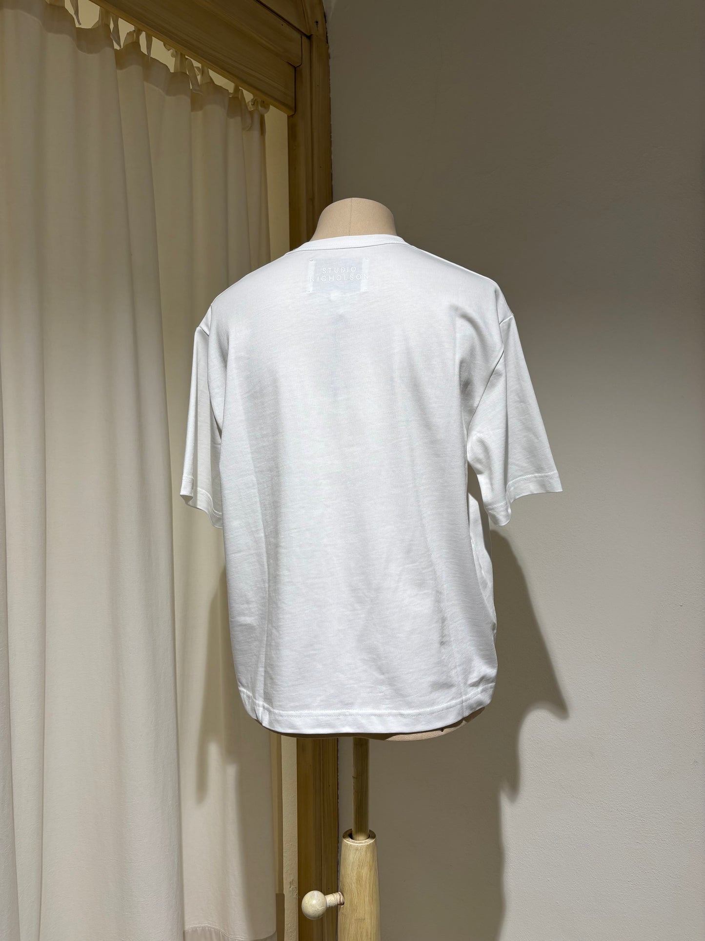 W Lee T-Shirt - STUDIO NICHOLSON - Optic White