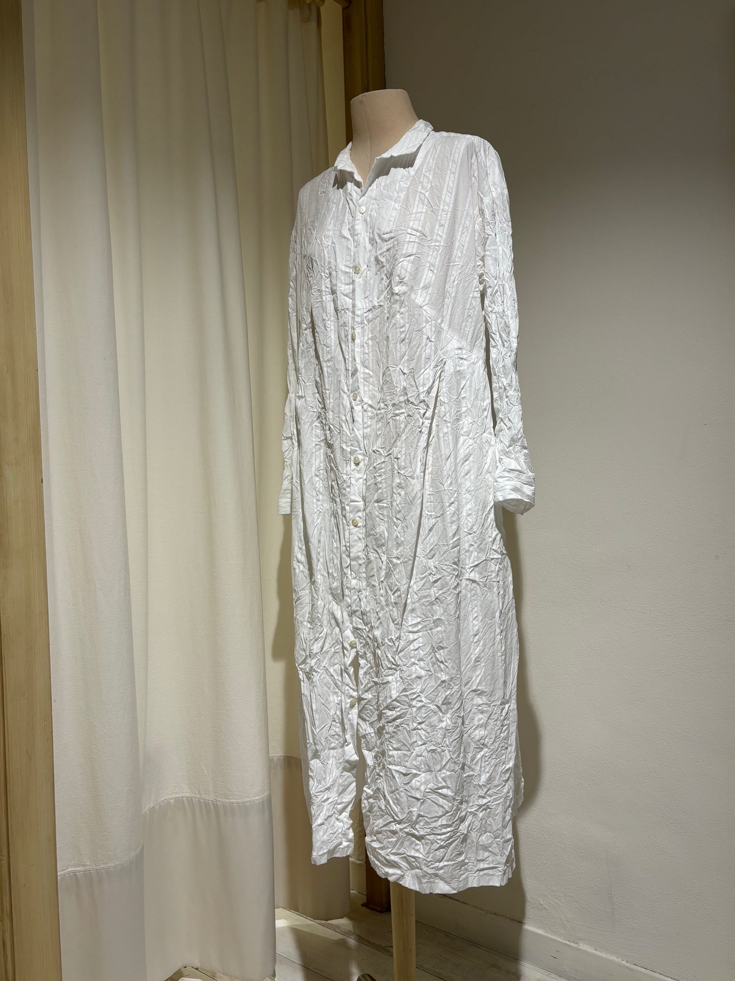 W Shirt Dress - PAS DE CALAIS - White