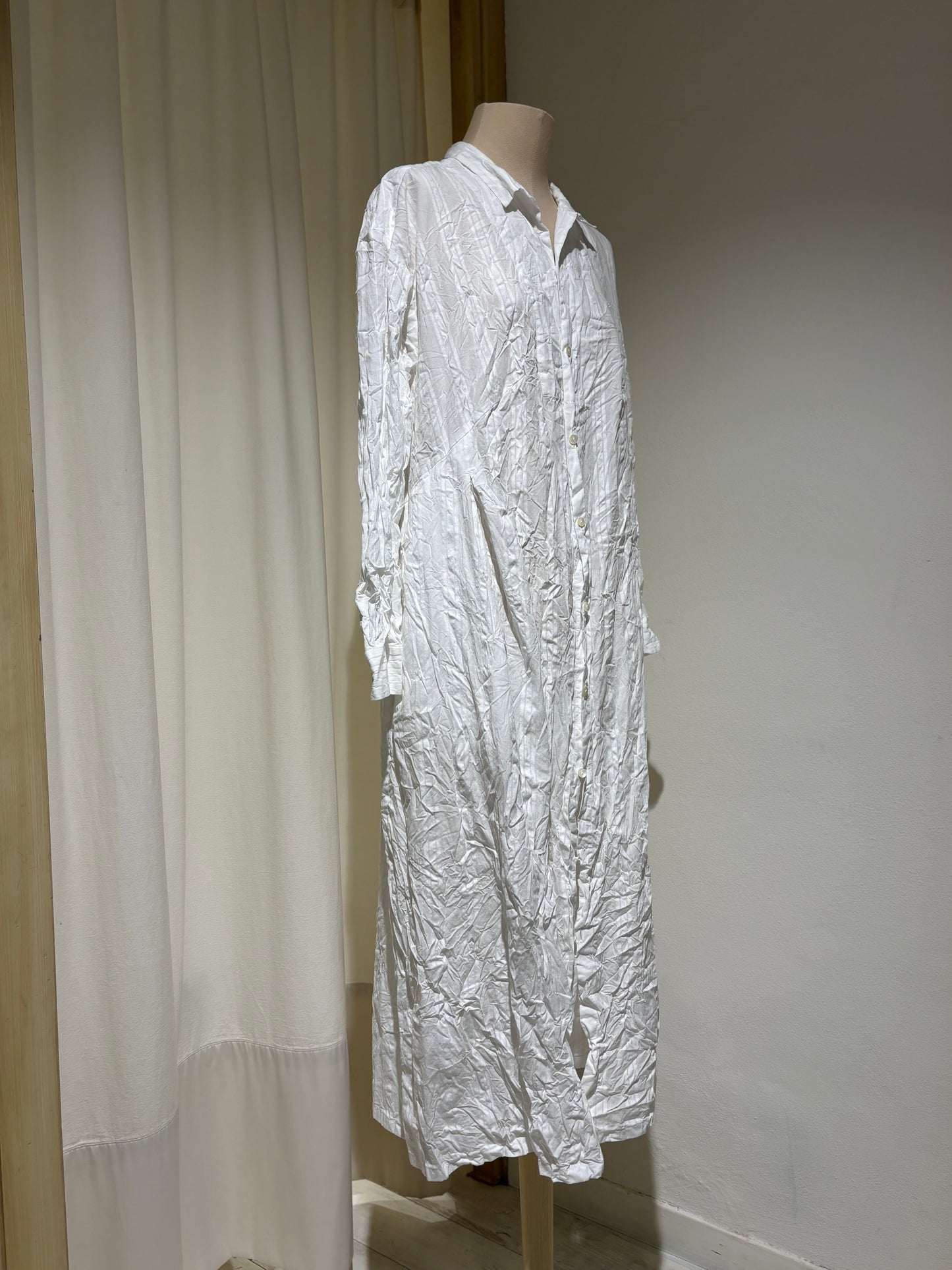 W Shirt Dress - PAS DE CALAIS - White