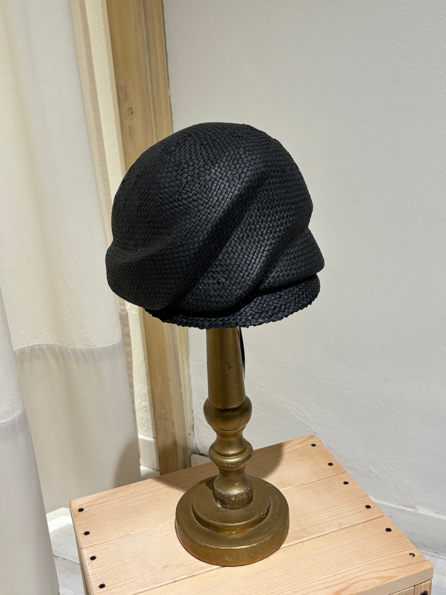 W Claude Carta Paglia - YESEY - Black