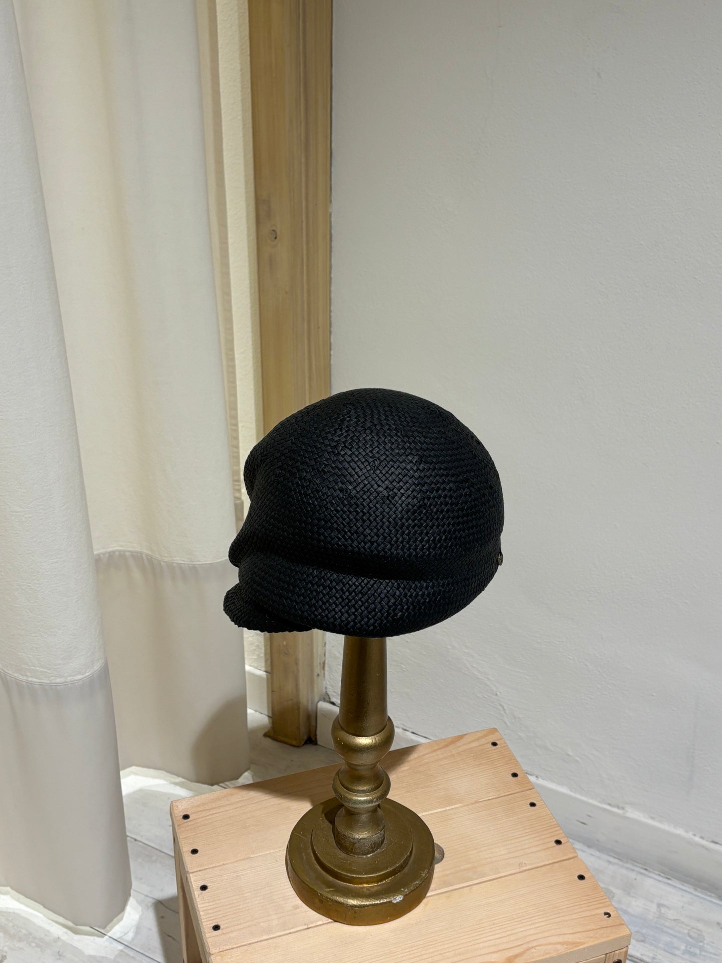 W Claude Carta Paglia - YESEY - Black