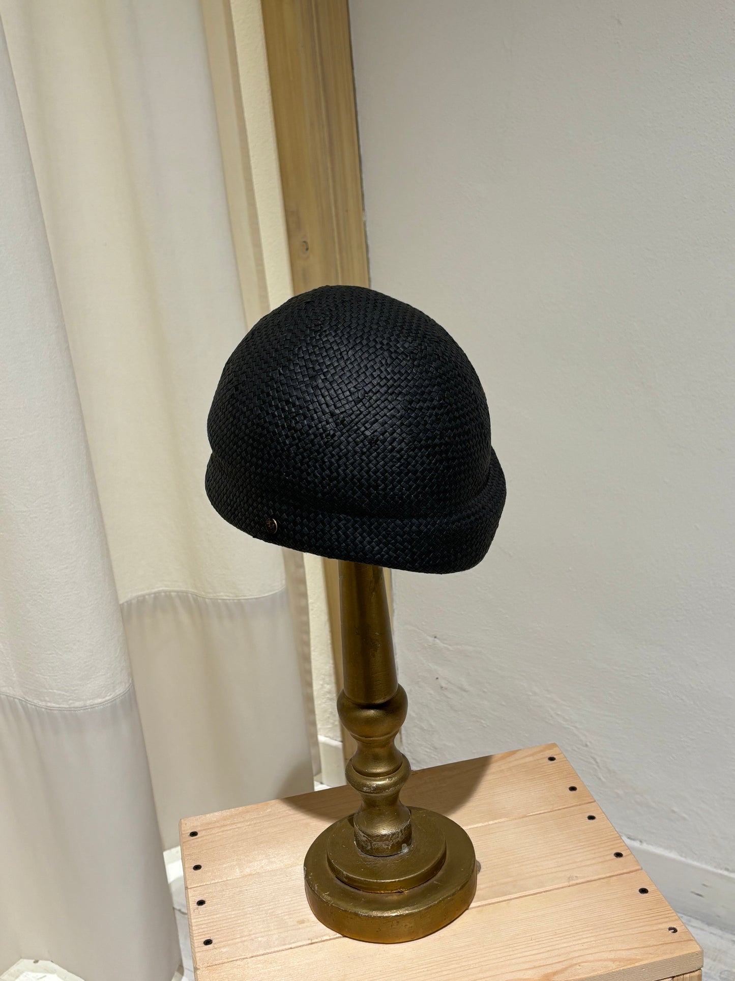 W Claude Carta Paglia - YESEY - Black