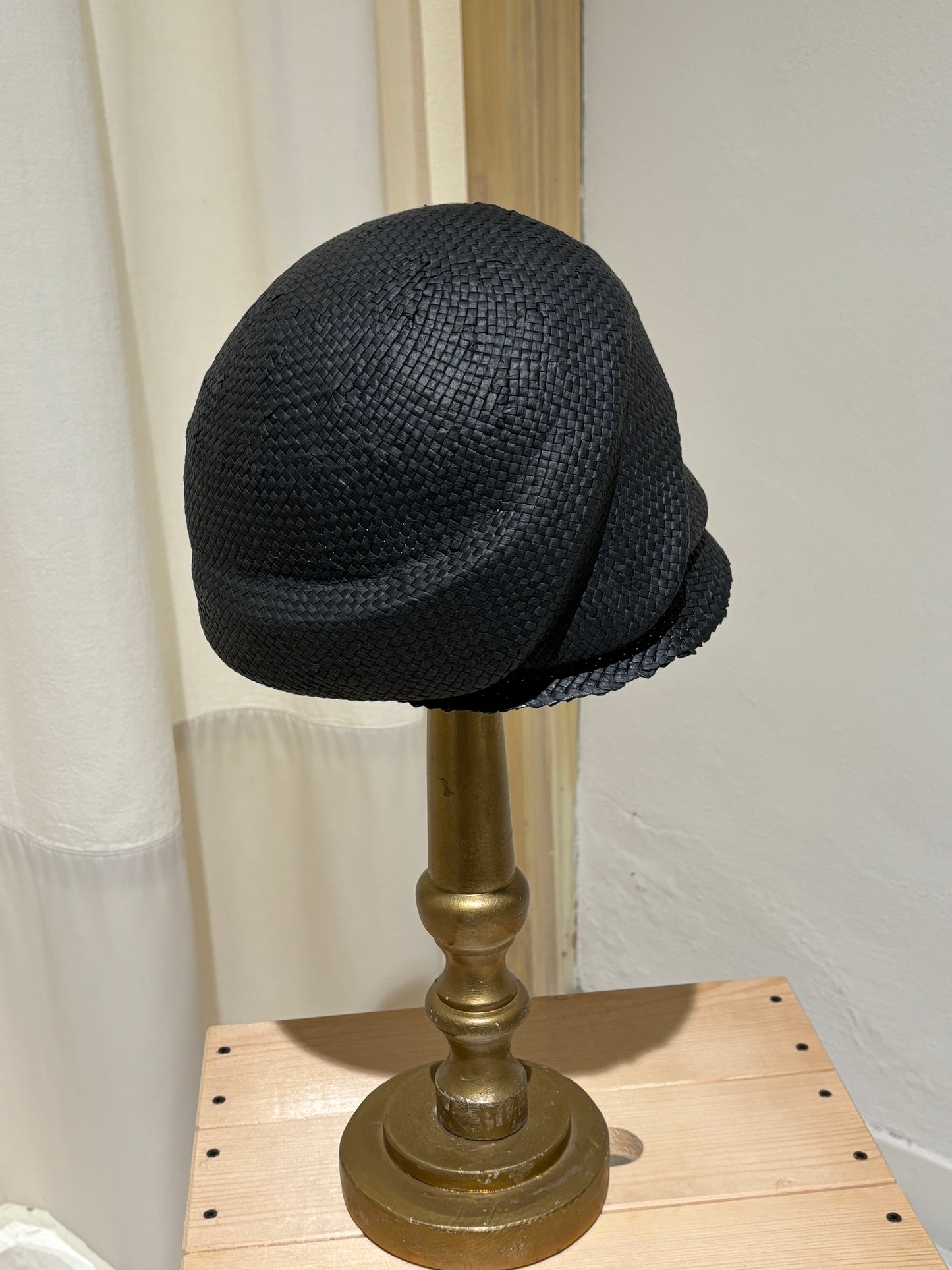 W Claude Carta Paglia - YESEY - Black