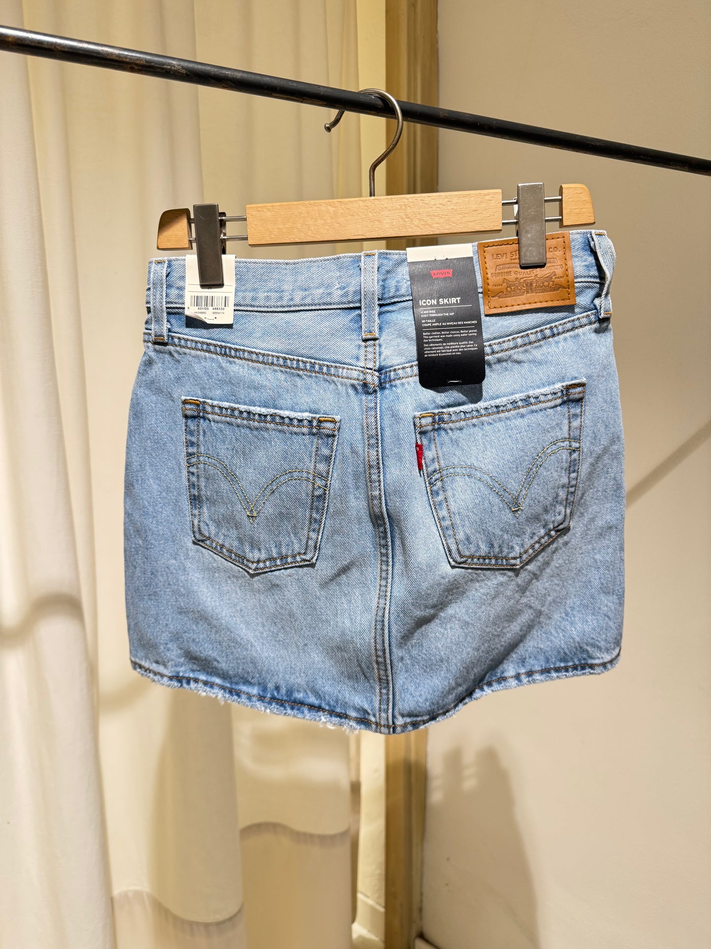 W Icon Skirt Denim - LEVI'S® - Light Blue