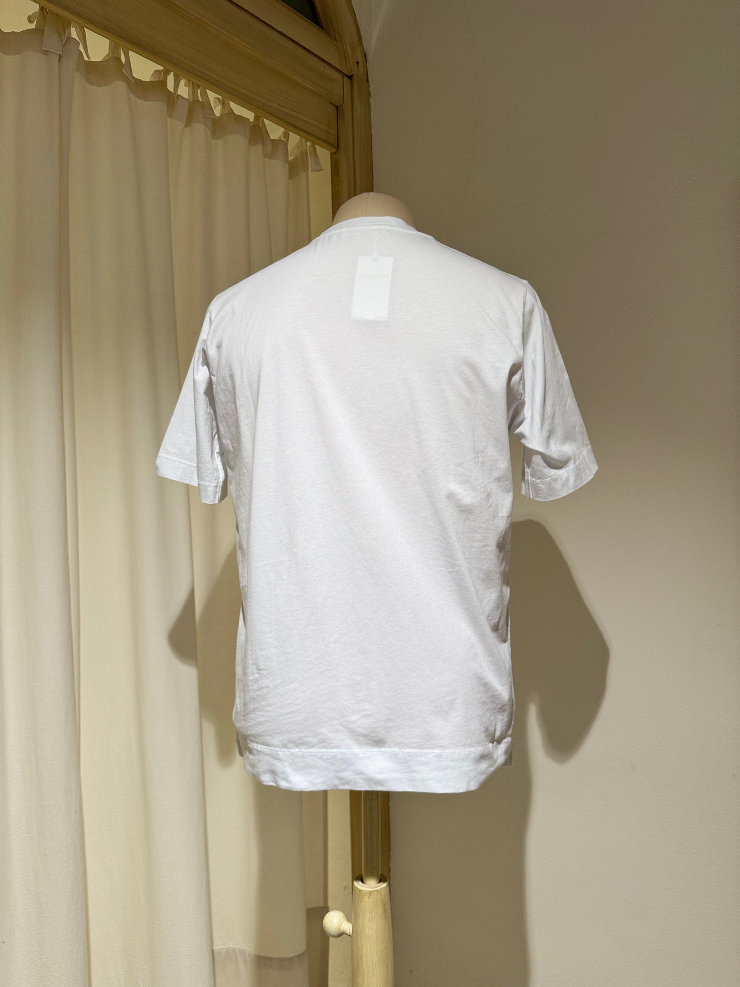M T-Shirt con tashino - DANIELE FIESOLI - White