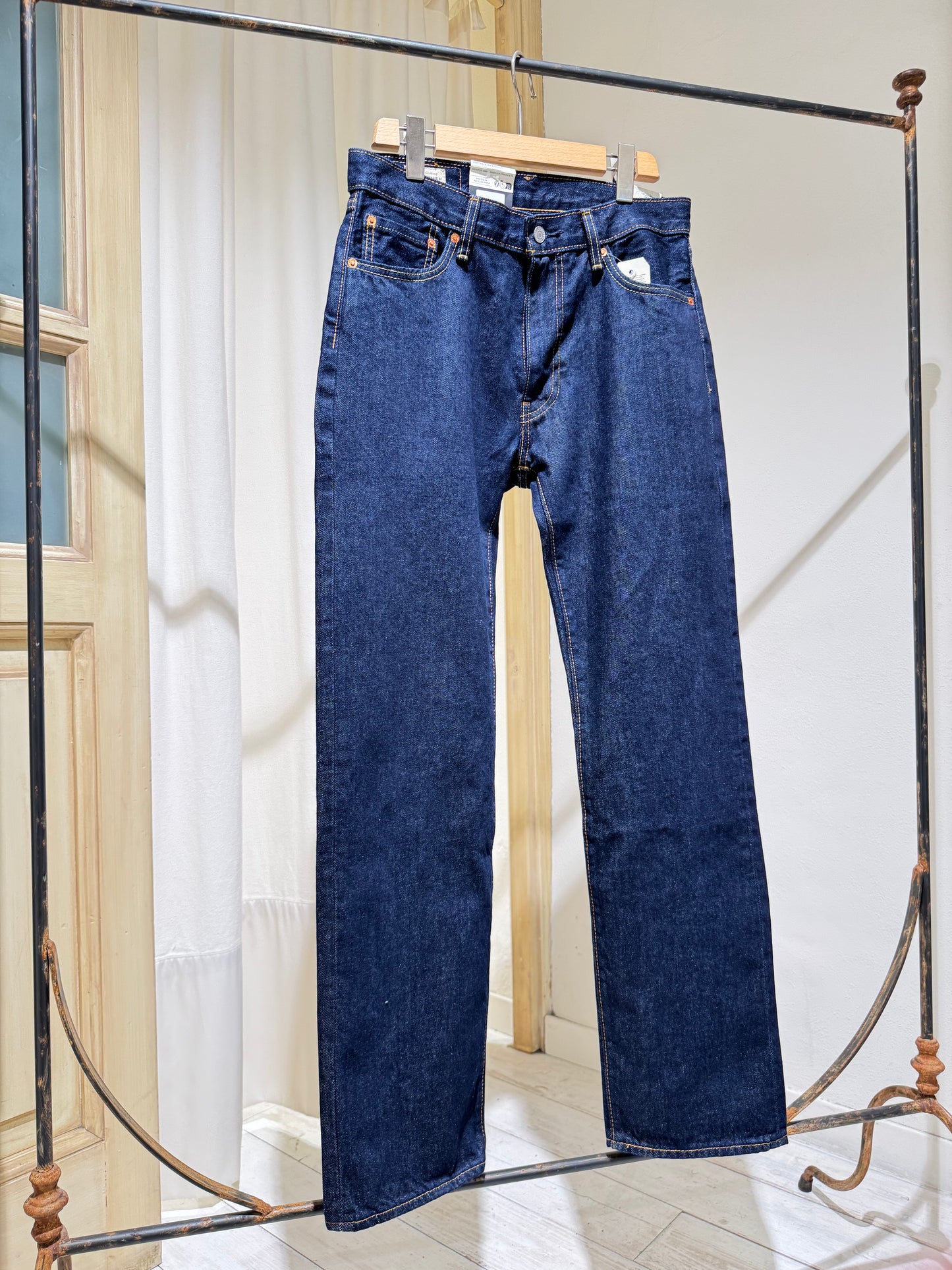 M Denim 555 Relaxed Straight - LEVI'S® PREMIUM - Blue