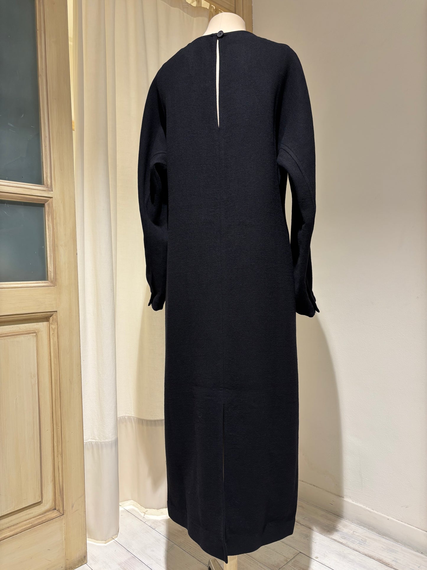 W Cali Long Sleeve Cosy Dress STUDIO NICHOLSON - Black