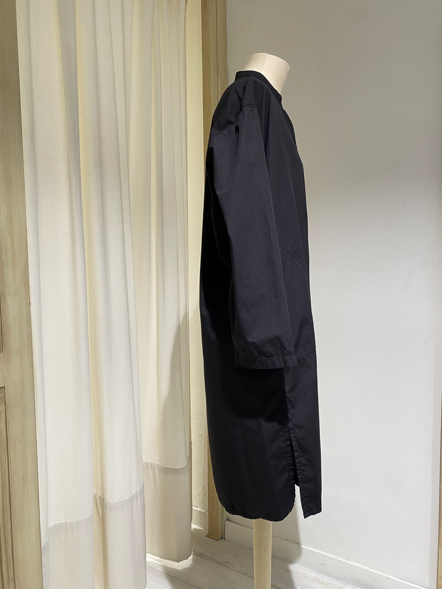 W RIANA SHIRT DRESS - DIEGA - BLACK