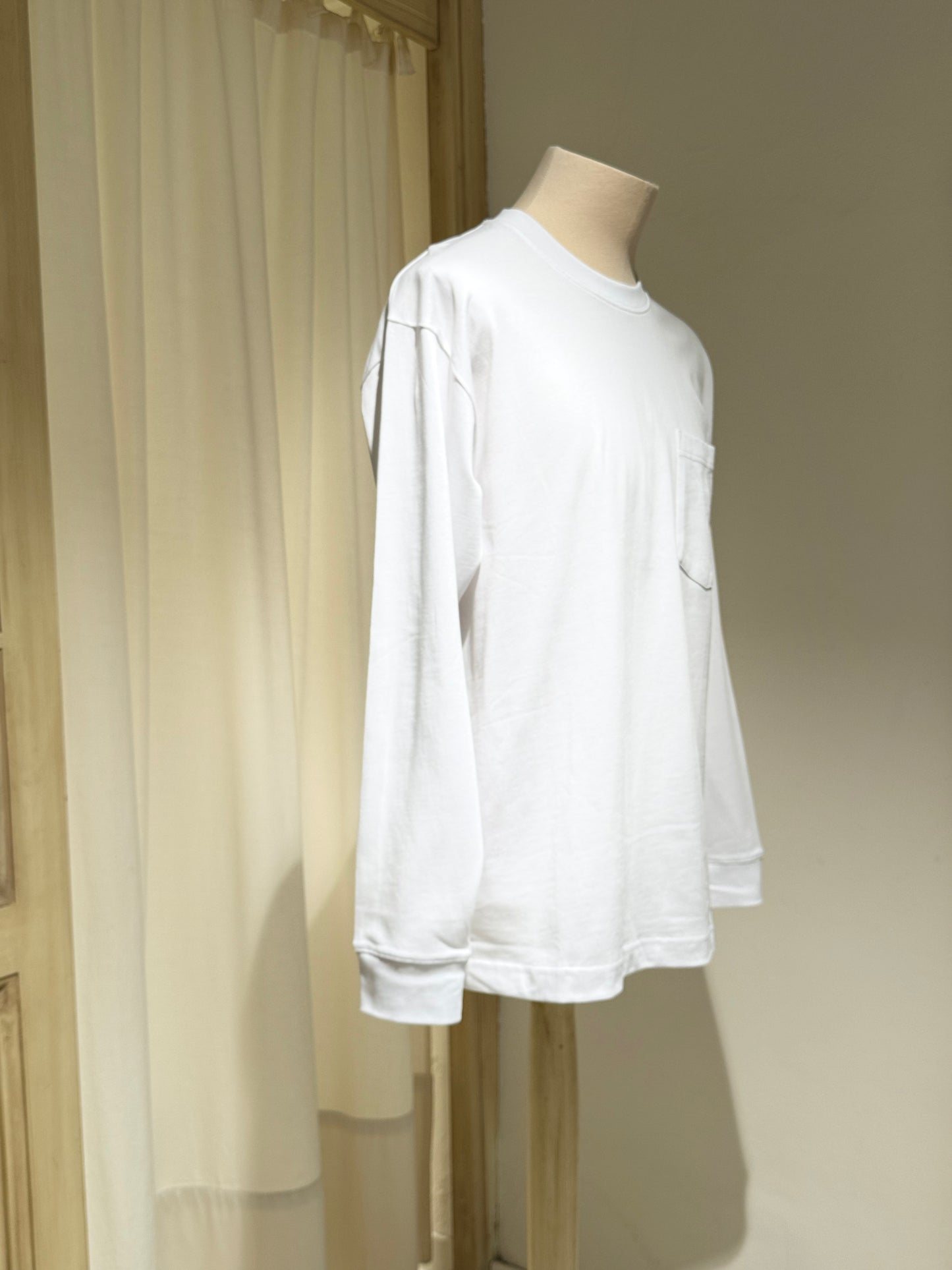 M Heavy Loose LS T-shirt - NORSE PROJECTS - White