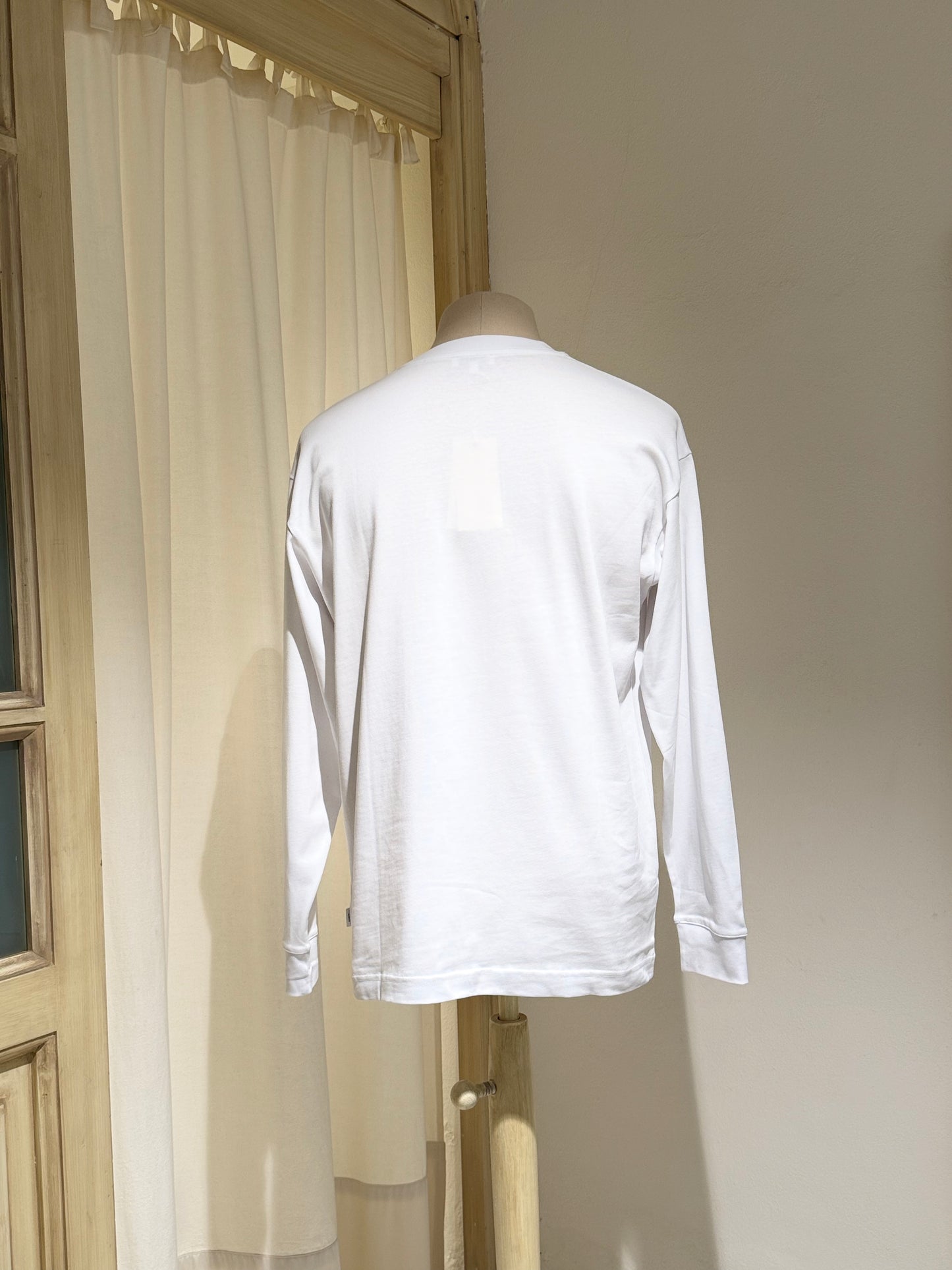 M Heavy Loose LS T-shirt - NORSE PROJECTS - White
