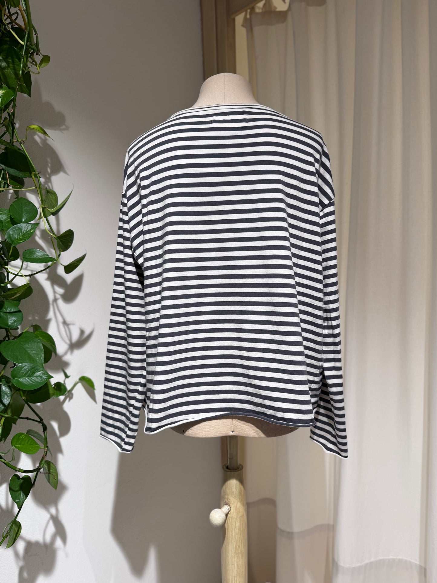 W Long Sleeve T-shirt - MAGLIA LOLA - LABO.ART - Striped