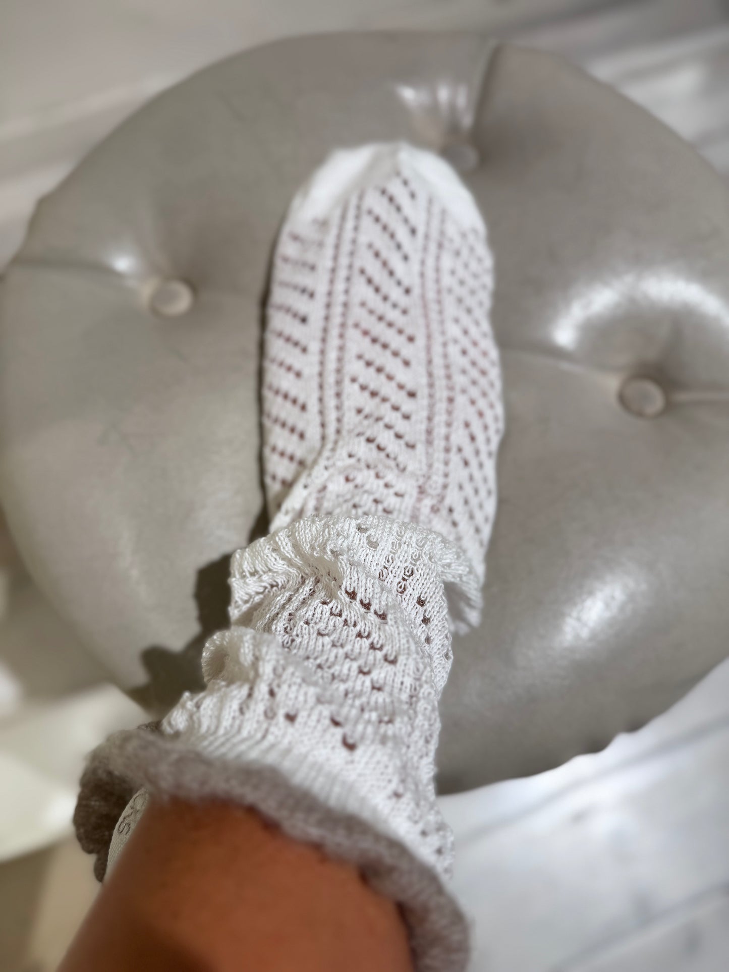 W - Socks - FORTE FORTE - White