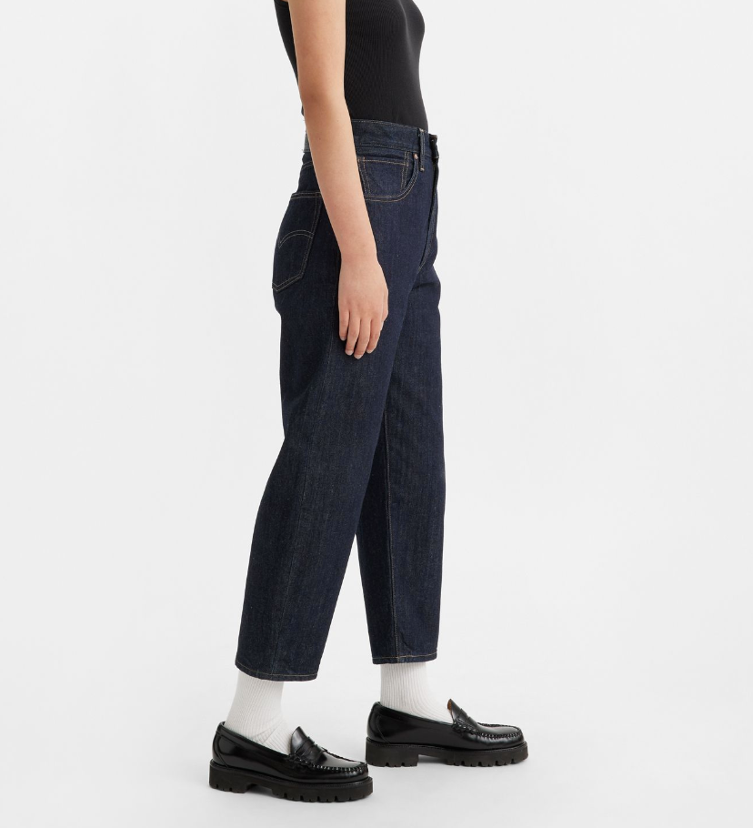 Levi's® Made of Japan MIJ BARREL - MOJ BARREL DARK RINSE