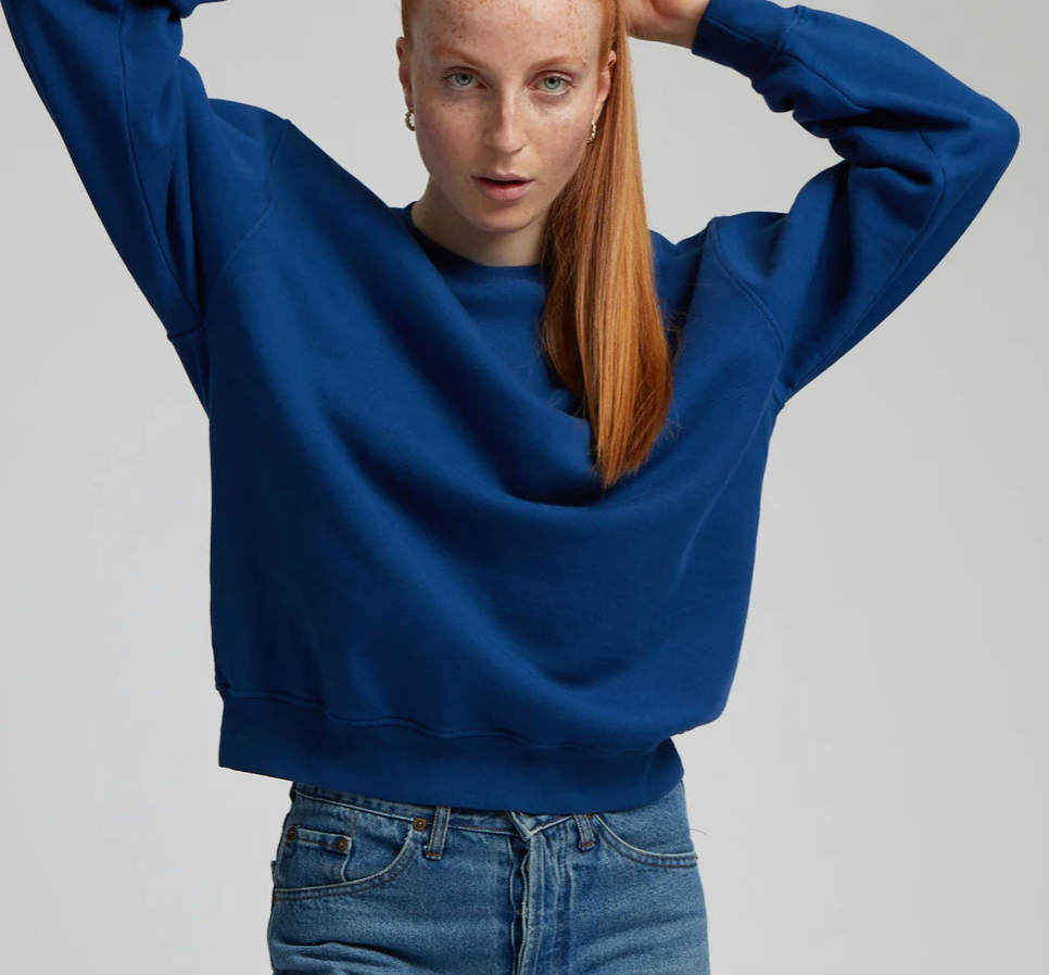 M & W ORGANIC CREW OVERSIZED COLORFUL STANDARD