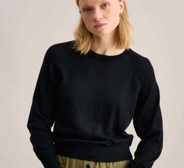 W KNIT DELEN BELLEROSE DARK NAVY