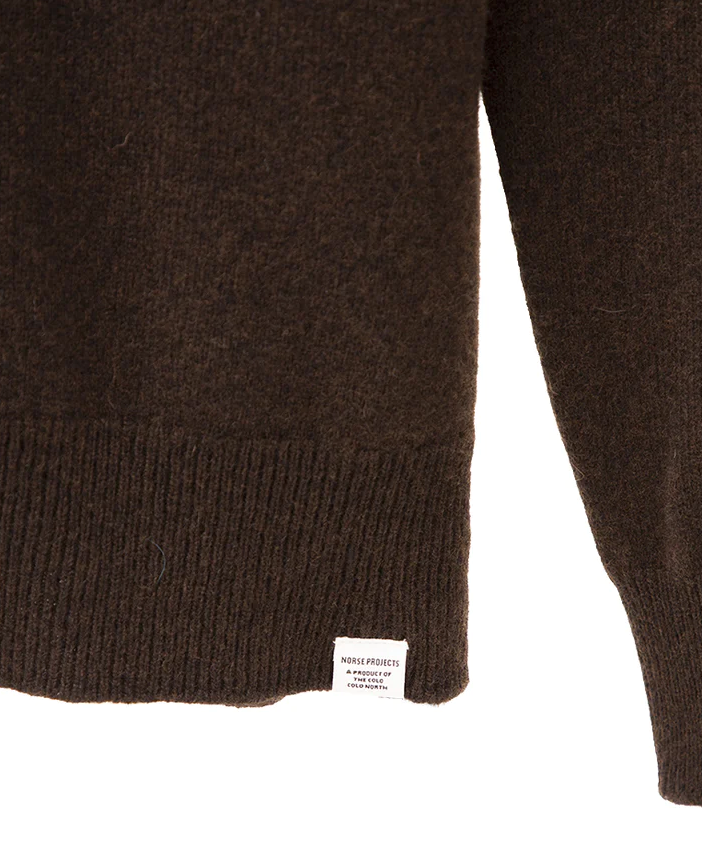 M ADAM MERINO LAMBSWOOL NORSE PROJECTS KNITWEAR TRUFFLE