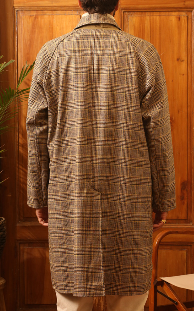 M BENSON TRENCH COAT EAST HARBOUR SURPLUS KAKI