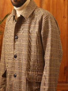 M BENSON TRENCH COAT EAST HARBOUR SURPLUS KAKI