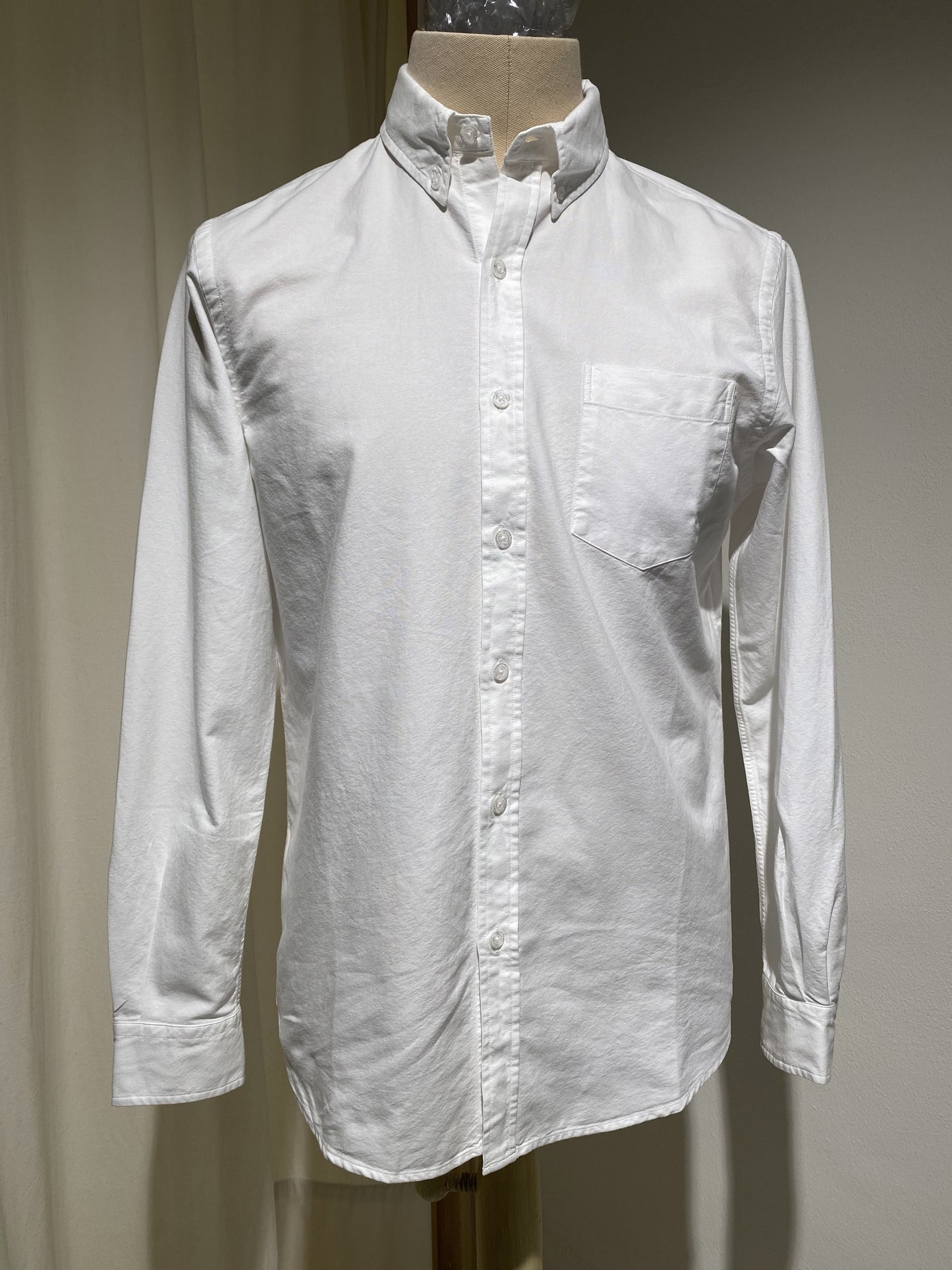 M BOTTON DOWN SHIRT COLORFUL STANDARD WHITE