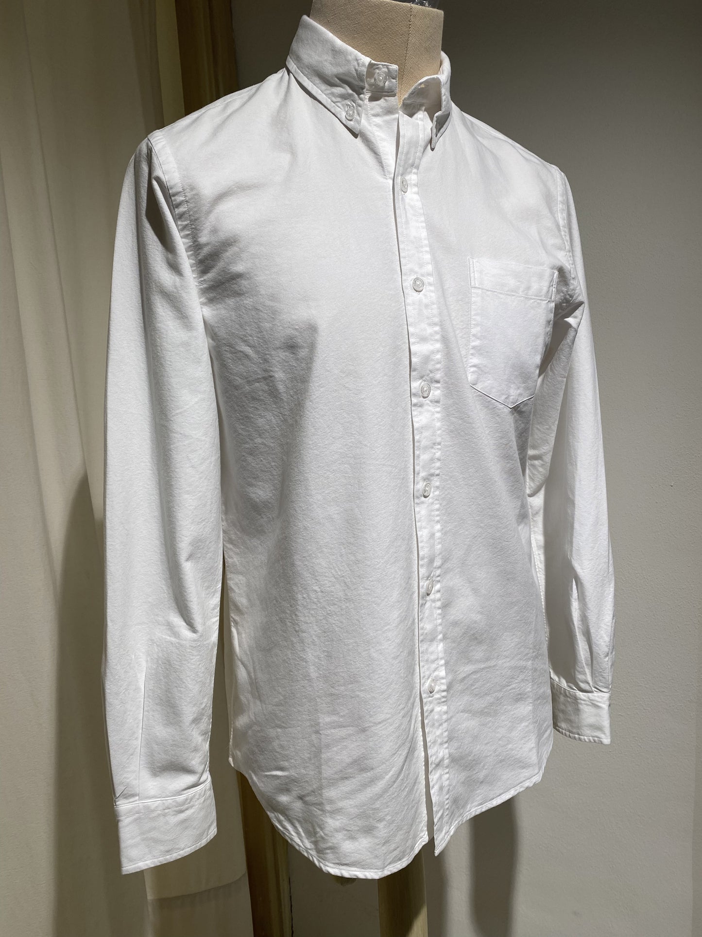 M BOTTON DOWN SHIRT COLORFUL STANDARD WHITE