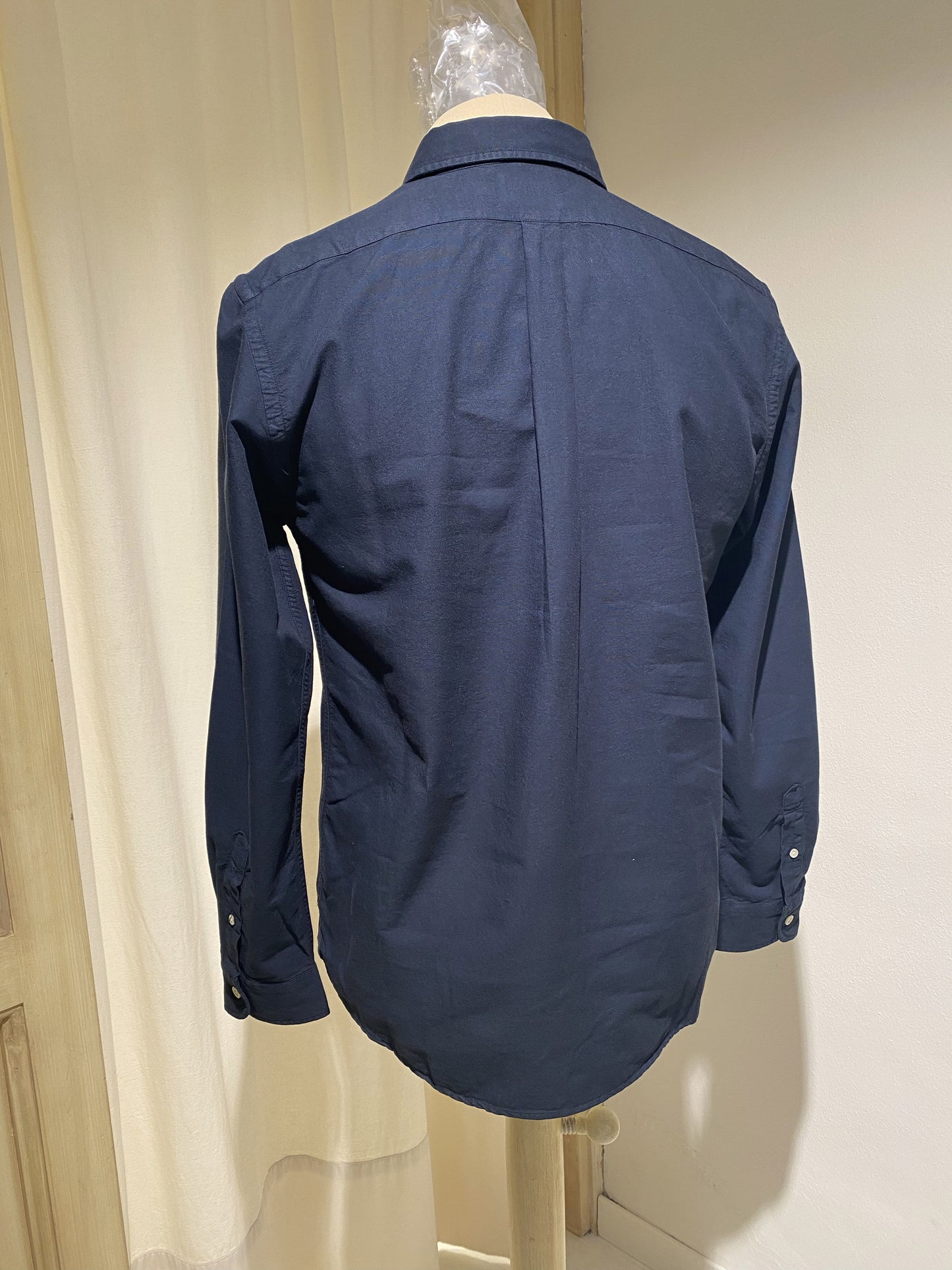 M COLORFUL STANDARD BOTTON DOWN SHIRT - NAVY BLUE