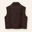 Padded Cotton Women's Vest - MERZ B SCHWANEN