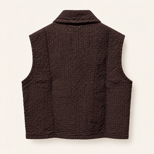 Padded Cotton Women's Vest - MERZ B SCHWANEN