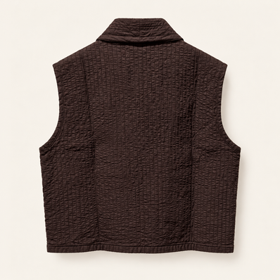Padded Cotton Women's Vest - MERZ B SCHWANEN