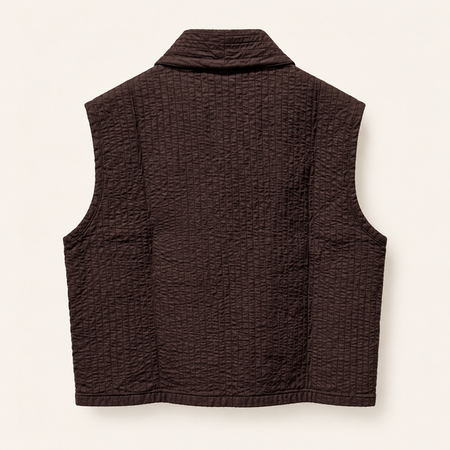 Padded Cotton Women's Vest - MERZ B SCHWANEN