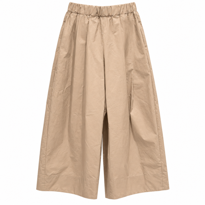 COTTON PANT ELASTICATED WAIST - APUNTOB