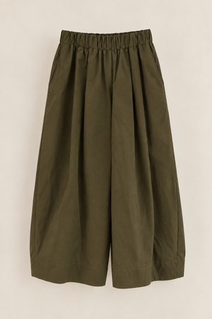 COTTON PANT ELASTICATED WAIST - APUNTOB