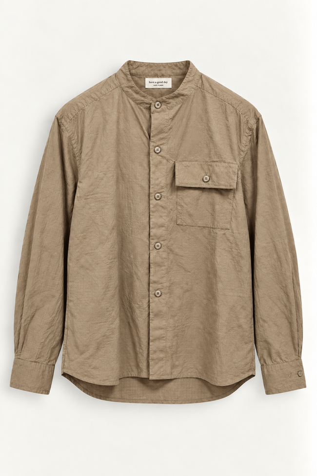 RIPSTOP SHIRT JACKET - HAVE A GOOD DAY