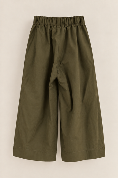 COTTON PANT ELASTICATED WAIST - APUNTOB