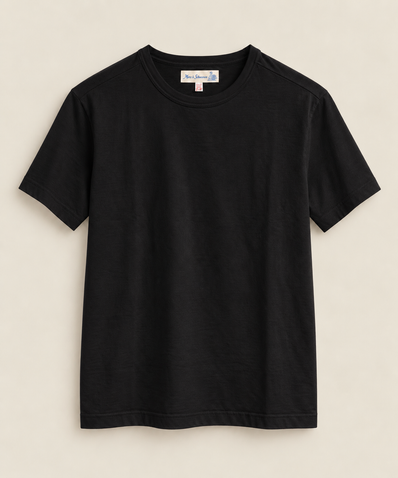 215 Loopwheeled Classic Fit Midweight T-Shirt - MERZ B SCHWANEN (Copia)