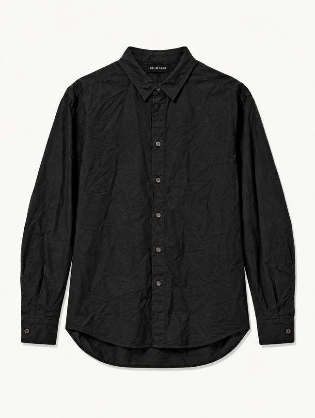 LONG SLEEVE WRINKLE SHIRT - PAS DE CALAIS