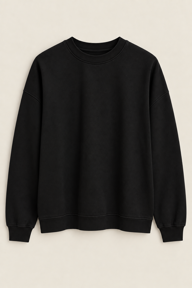 ORGANIC OVERSIZED CREW NECK - COLORFUL STANDARD