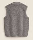 Zip Waistcoat Wool Fleece - UNVIVERSAL WORKS