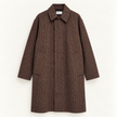 Wool Tweed Mix Stan Coat - UNIVERSAL WORKS
