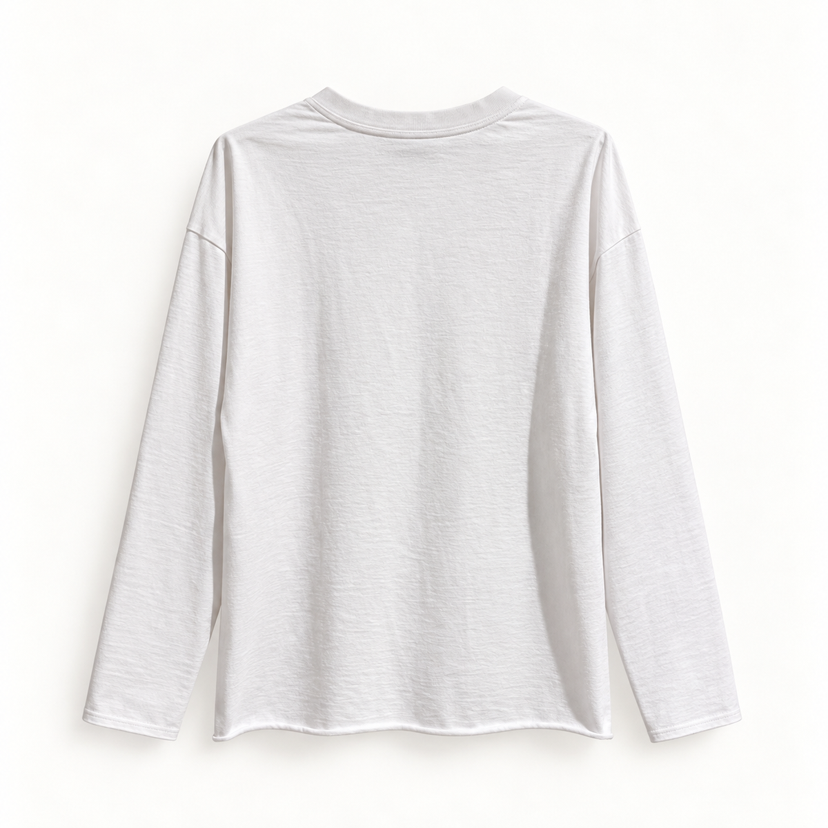 LONG SLEEVES HEAVY T-SHIRT - HAVE A GOOD DAY