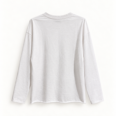 LONG SLEEVES HEAVY T-SHIRT - HAVE A GOOD DAY