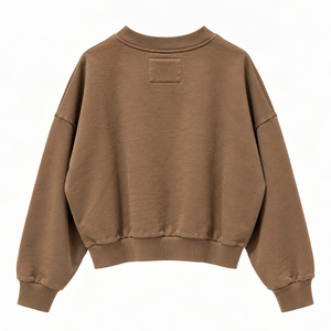 FERNO SWEATSHIRT boxy crewneck - BELLEROSE