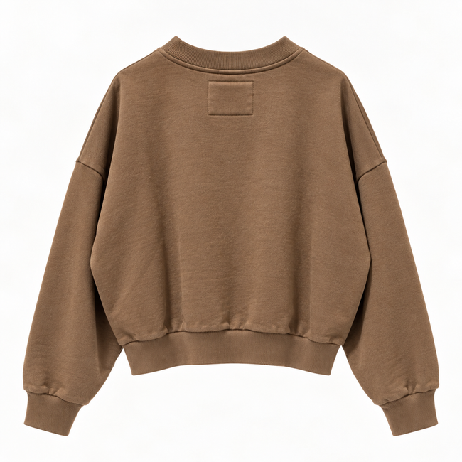 FERNO SWEATSHIRT boxy crewneck - BELLEROSE