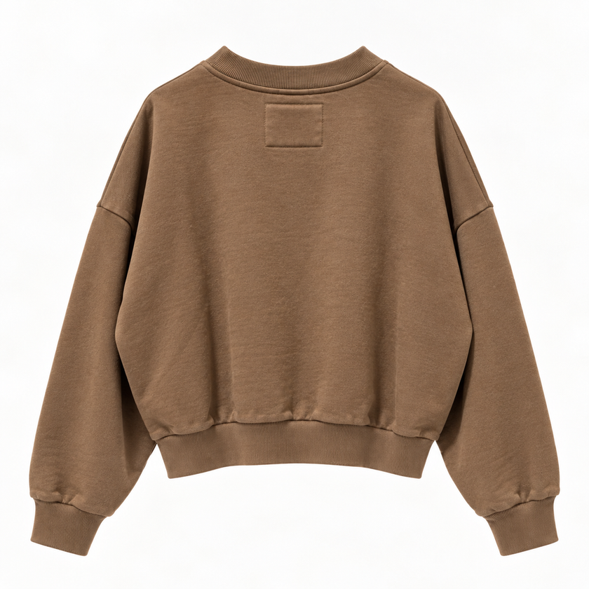 FERNO SWEATSHIRT boxy crewneck - BELLEROSE