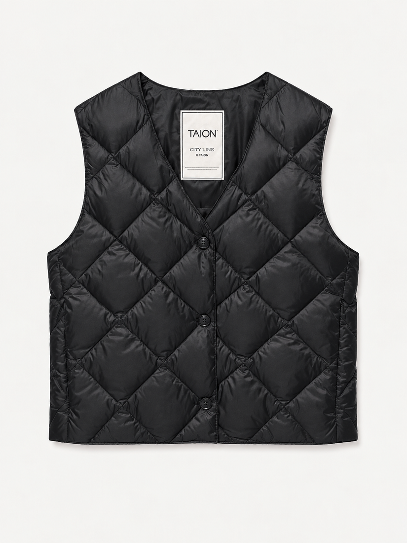 DOWN VEST - TAION