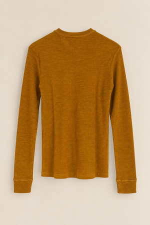 WOOL LONG SLEEVE T-SHIRT - FORTE FORTE