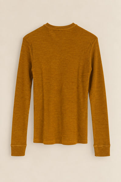 WOOL LONG SLEEVE T-SHIRT - FORTE FORTE
